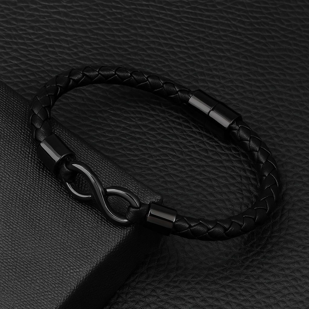 “Always With You” Infinity Personalized Bracelet